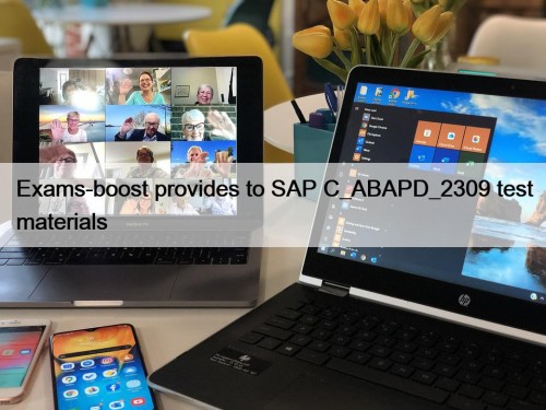 Exams-boost provides to SAP C_ABAPD_2309 test materials