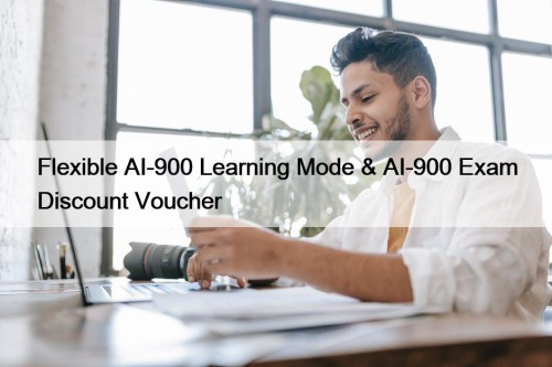 Flexible AI-900 Learning Mode & AI-900 Exam Discount Voucher